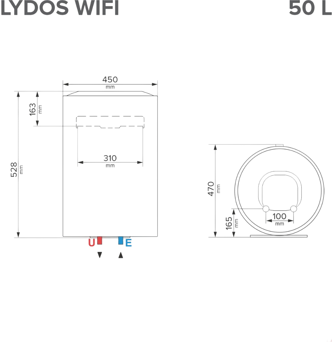 Бойлер ARISTON LYDOS WI-FI 50 л