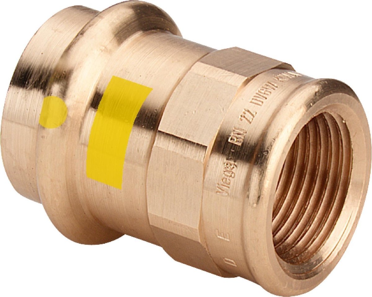 Преход прес SC 22 x 3/4 ж, Bronze / (gas) - ORENDA THERM