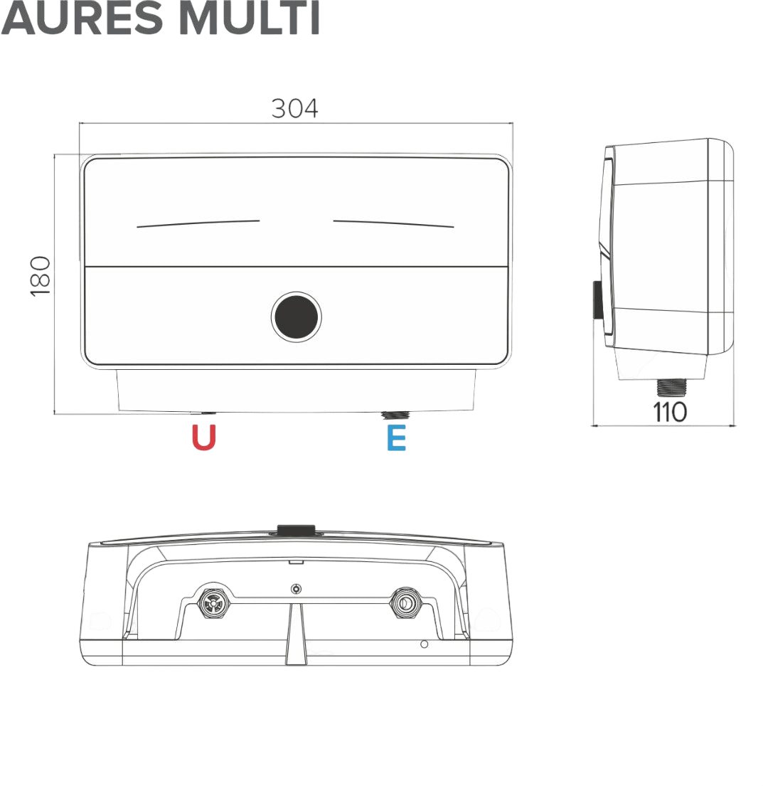 Проточен бойлер ARISTON M 12 TR EU - ORENDA THERM