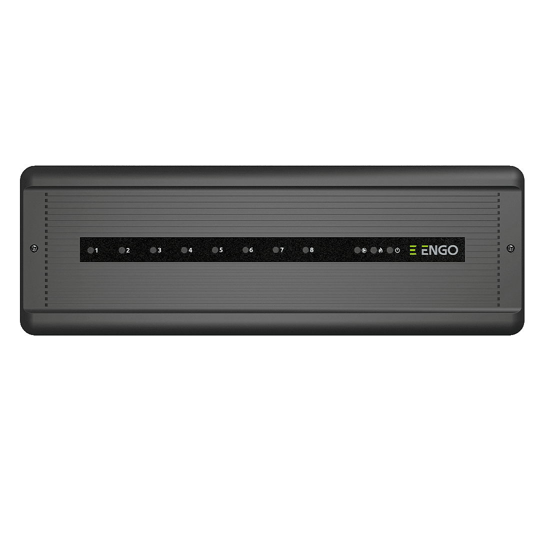 Жична клемна шина за подово отопление (8 зони) с вграден модул за управление на помпа и котел - ORENDA THERM