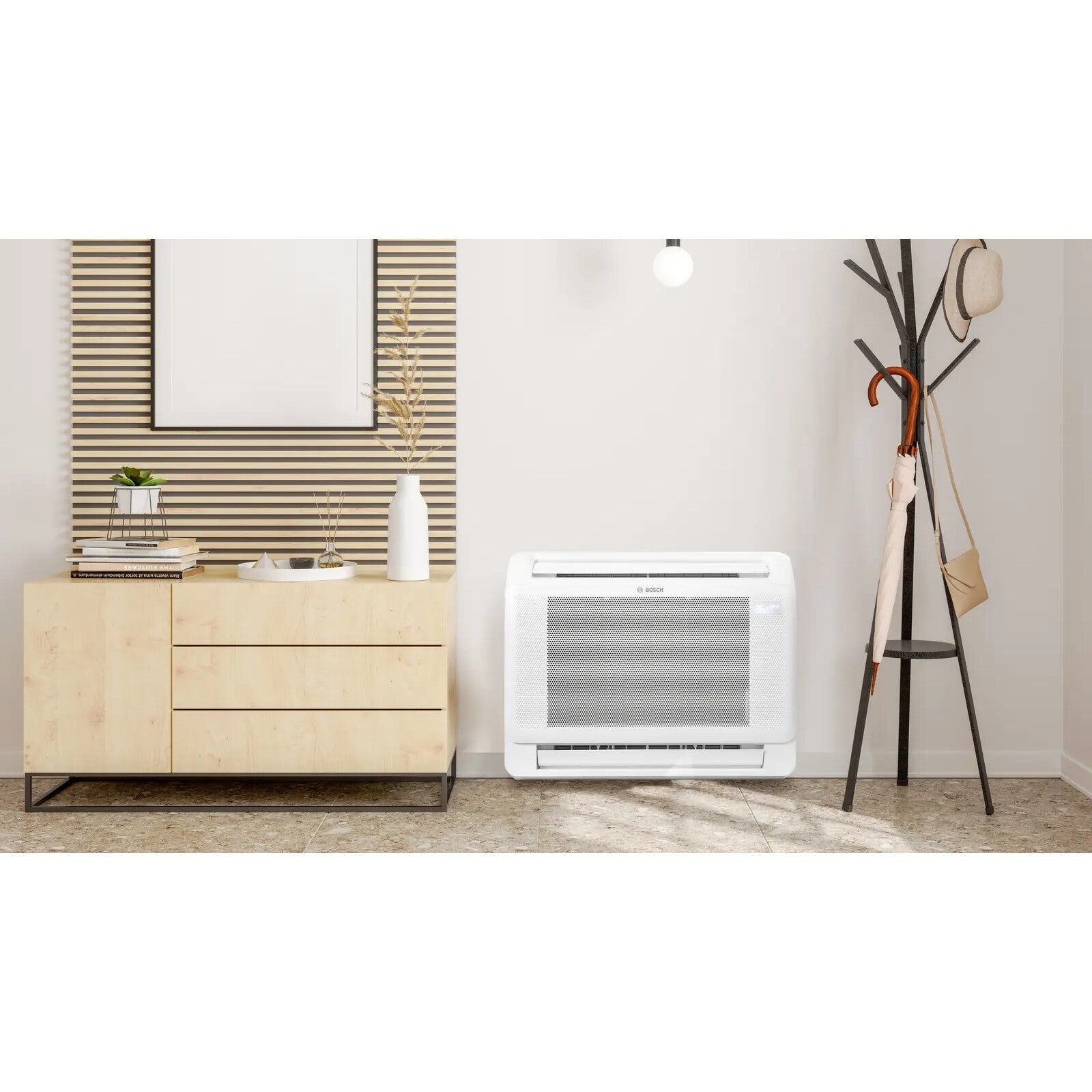 Bosch Climate 5000i CN — подово-стенна конзола в интериор