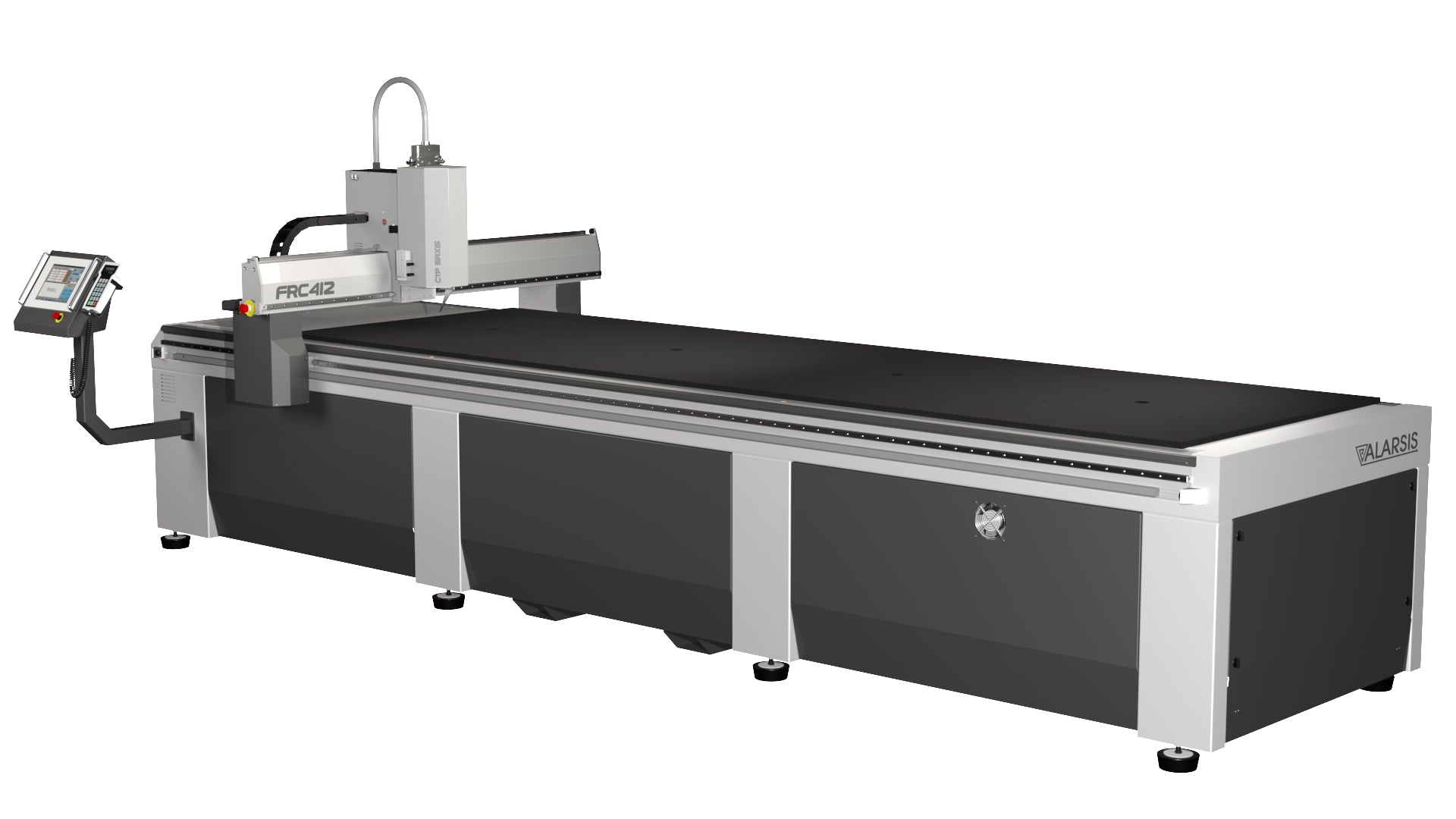 CNC машина Alarsis FRC412 за разкрой на панели за въздуховоди