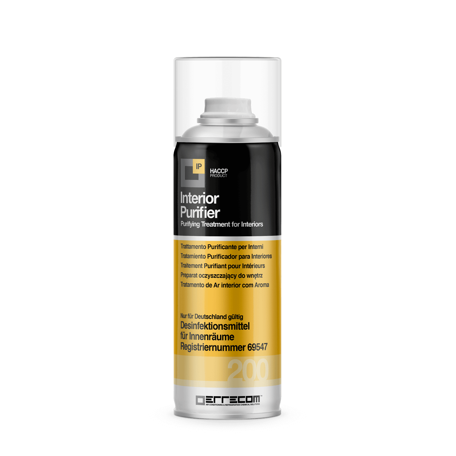 Errecom Interior Purifier 200 мл аромат ванилия — обработка на въздуха в помещения