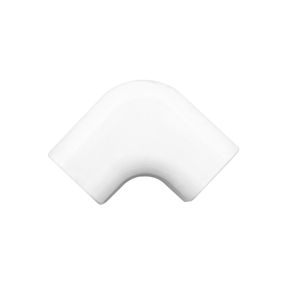 Плоско коляно за ПВЦ канал SONIA 65х50 мм - ORENDA THERM