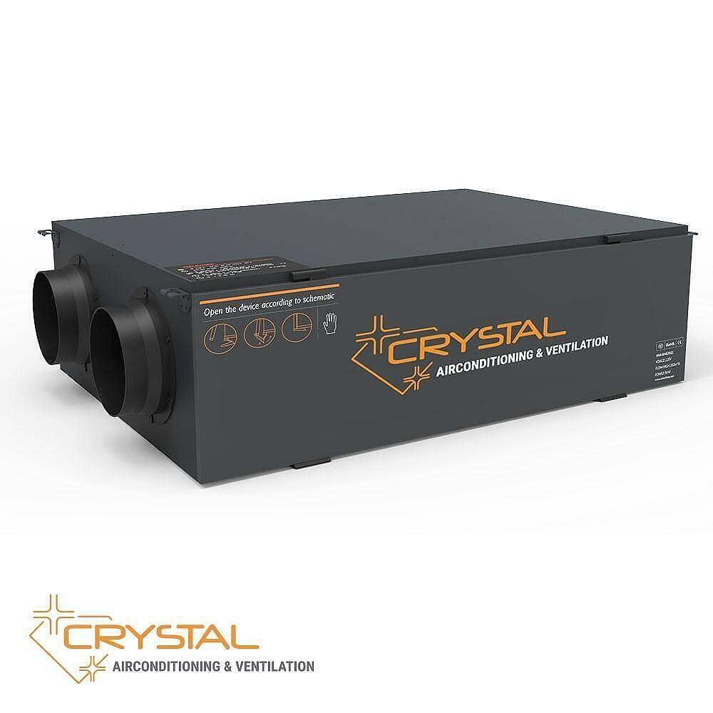 Рекуперативен блок CRYSTAL Eco - 1500, 1500m3/h - ORENDA THERM