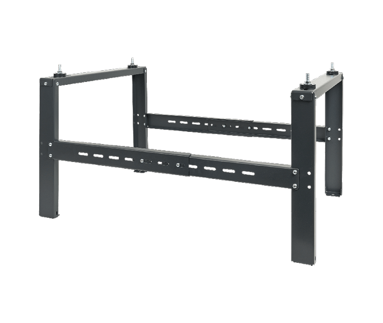 Сглобяема регулируема подова стойка 400-542/480-830/400 черна