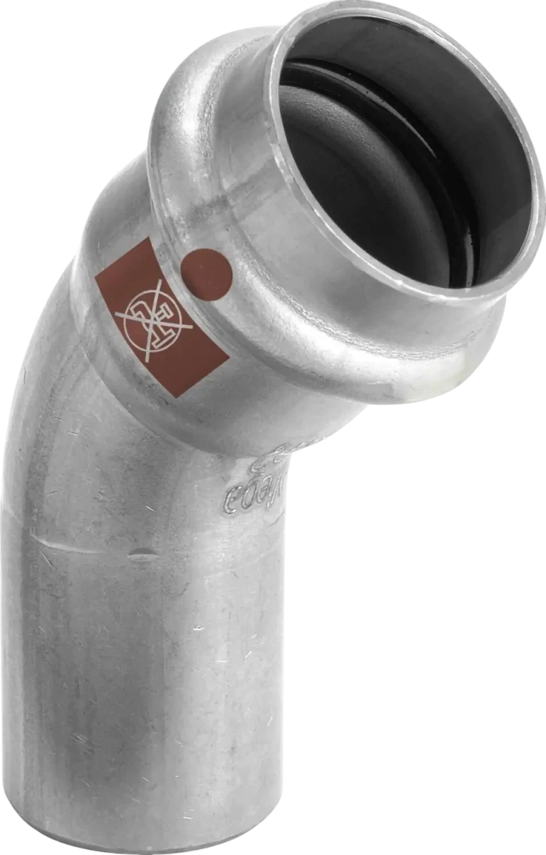 Temponox коляно - нипел 45° със SC - Contur ф28 - ORENDA THERM